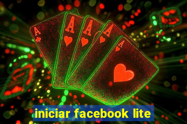 iniciar facebook lite